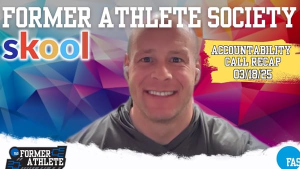 Former Athletes: Stop Making These Mistakes in Training & Mindset